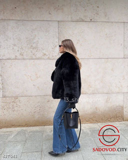 Шуба женская из искусственного меха