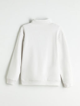 Dik Yaka Erkek ?ocuk Sweatshirt