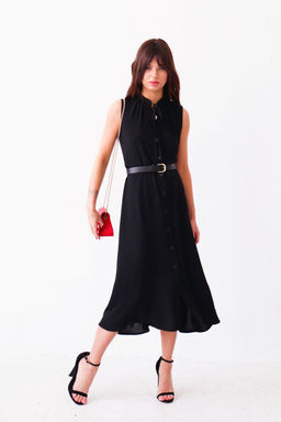 9277 Платье, как из к/ф Красотка, чёрное - Martichelli фото 7