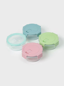 Контейнер для хранения продуктов Доляна Cook and Freeze, 370 мл, 13.5?6 см, с крышкой, жаропрочное стекло, МИКС  фото 8