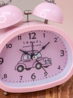 Часы-будильник "Transport", pink
