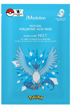 JMSOLUTION Тканевая маска увлажняющая с 9 видами гиалуроновой кислоты MOA SEAL HYALURONIC ACID MASK (28 мл*3шт.)  фото 2