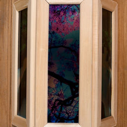 Абажур для бани и сауны, 33×29×12 см, настенный, деревянный, с УФ-печатью, «Добропаровъ»