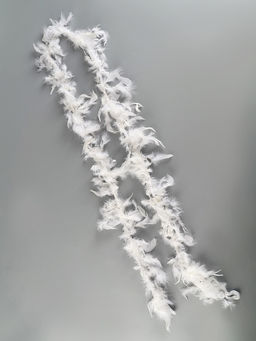 Карнавальный костюм Гэтсби, платье, боа, перчатки, бусы, р-р. 50-52 - Страна карнавалия фото 8