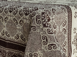 Плед 3с109.412ж1 Каскад (шоколад) 208х200 см