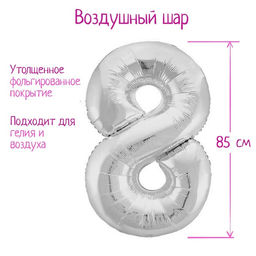 Воздушный шар фольгированный 40" Цифра 1