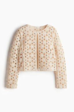 C?rdigan efecto crochet