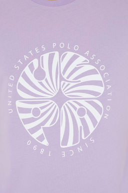 Мужская сиреневая футболка Неожиданная скидка в корзине - U.s. polo assn фото 14