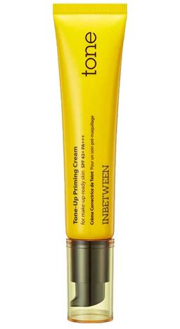 Солнцезащитный праймер InBetween Tone-Up Priming Cream SPF 43+PA+++ 30мл