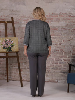 Джемпер М4-5296/3 - Wisell фото 9