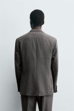 CHECK SUIT BLAZER - Zara фото 3