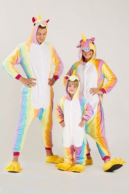 Пижама кигуруми Радужный Единорог