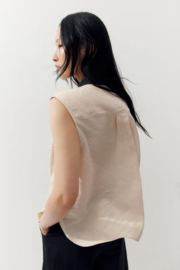 Blusa con lazada - H&m фото 3