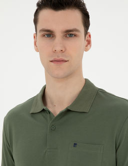 Haki Regular Fit Basic Ti__rt