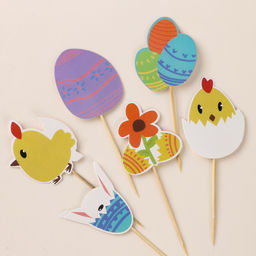 Шпажки Пасха, набор 6 шт.