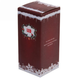 Сувенир с подсветкой Christmas "Телефонная будка - Снеговик с подарком" 12,5х5,3х5,3 см