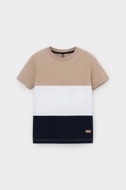 КР 302171/темно-бежевый к569 фуфайка (футболка) для мал - Crockid фото 2