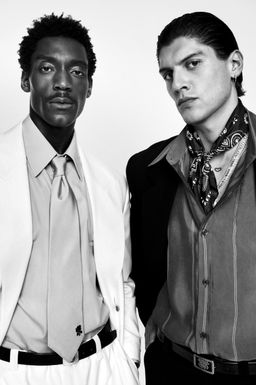 CORBATA 100%SEDA BORDADO WILLY CHAVARRIA X ZARA / Celeste