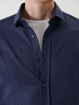 Slim Fit Uzun Kollu Erkek G?mlek