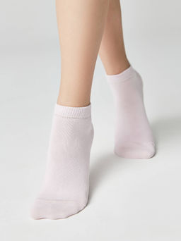 Цена за 2 пары .CONTE 3DSOCKS Носки женские (короткие) светло-розовый