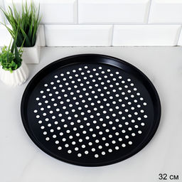 Форма для выпечки пиццы 32 см Перфорированная металл арт. Т-165 (742165)