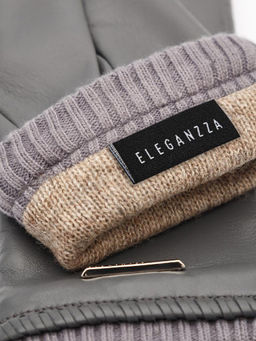 Перчатки женские 100% ш IS913 grey - Eleganzza фото 4