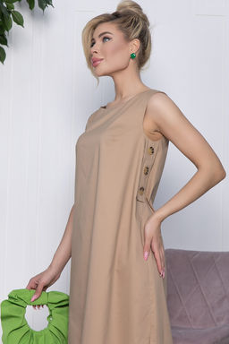 Платье Детали лета (бежевое) П13437-2М - Lt collection фото 6