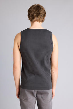 Pamuklu Regular Fit Fitilli Ka_korse Atlet - Defacto фото 7