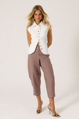 SS-2578 жилет женский коралл - Mozart фото 3