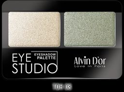 Alvin Dor AES-14 Тени для век двойные EYE STUDIO тон 08 5г