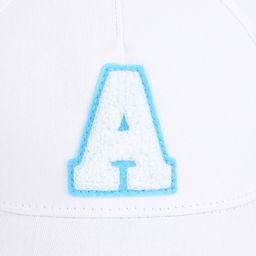 Кепка женская «A», белая, р-р 56