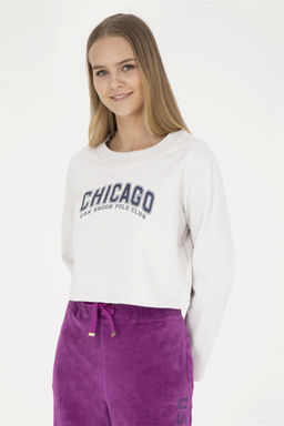 Женский свитшот с камнем - U.s. polo assn фото 3