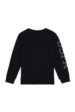 Черный базовый свитшот для мальчика - U.s. polo assn фото 2