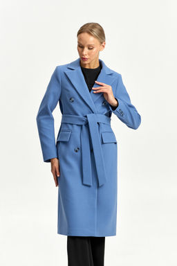 Пальто женское демисезонное 25775 (вино) - Kankan фото 13