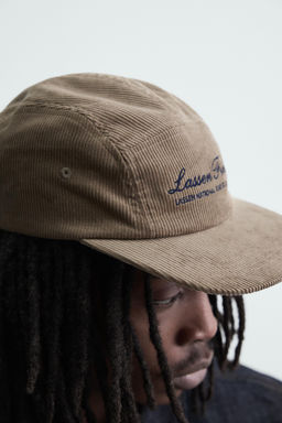 GORRA VISOR PLANO PANA / Beige - Zara фото 3
