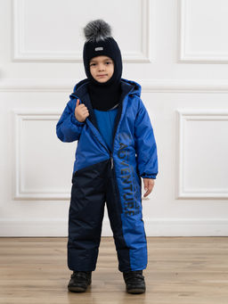 Комбинезон детский синий еврозима 30-038 (116, 60)