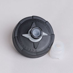 Бутылка для воды велосипедная ZEON WB226 гоночная, клапан кэмэлбак, пищевой hi-quality PP, 750ML цвет grey/уп100 - Галеонтрейд фото 4