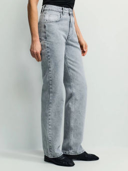 Джинсы straight с высокой посадкой / Zarina  фото 3