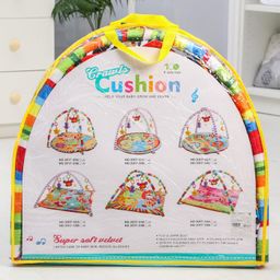 Развивающий коврик с дугами Зоо, 68x68, Крошка Я  фото 9