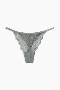 Pack de 3 bragas Thong de encaje - H&m фото 5
