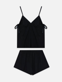 Комплект домашний женский с велюровыми завязками по бокам - Mark formelle фото 6