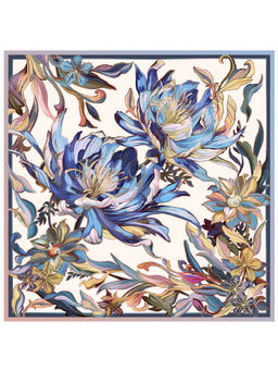 Платок жен. шелк 90х90 E03-8537-14