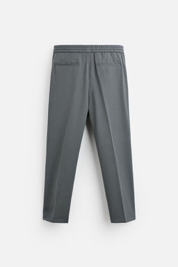 COMFORT FIT JOGGER WAIST TROUSERS - Zara фото 16