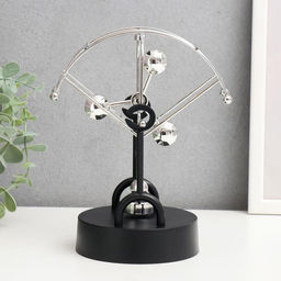 Маятник настольный антистресс «Вечный двигатель», 20×16×11 см, МИКС