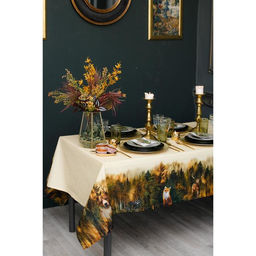 Скатерть Этель: Лес, 110 150 см, хлопок 100 %, саржа, 190 г/м  фото 2