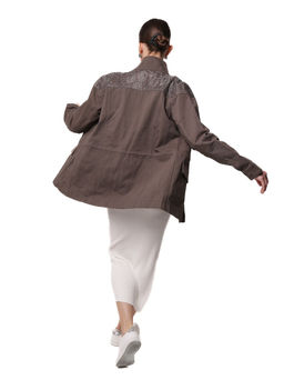 Ветровка B-8863 Серый