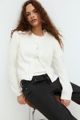 Cardigan de punto fino - H&m фото 9