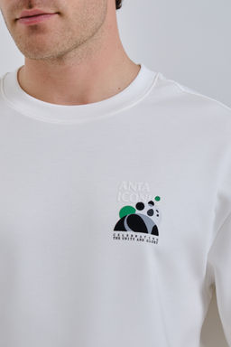 Футболка Бежевый ICONIC SS Tee - Anta фото 5