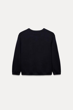 PLAIN KNIT 3/4 SLEEVE CARDIGAN - Zara фото 6