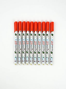 Цена за 10 шт. Ручка пиши-стирай, синяя паста, гелевая, 0.5 мм, пластик С 23 февраля! - Artfox фото 2